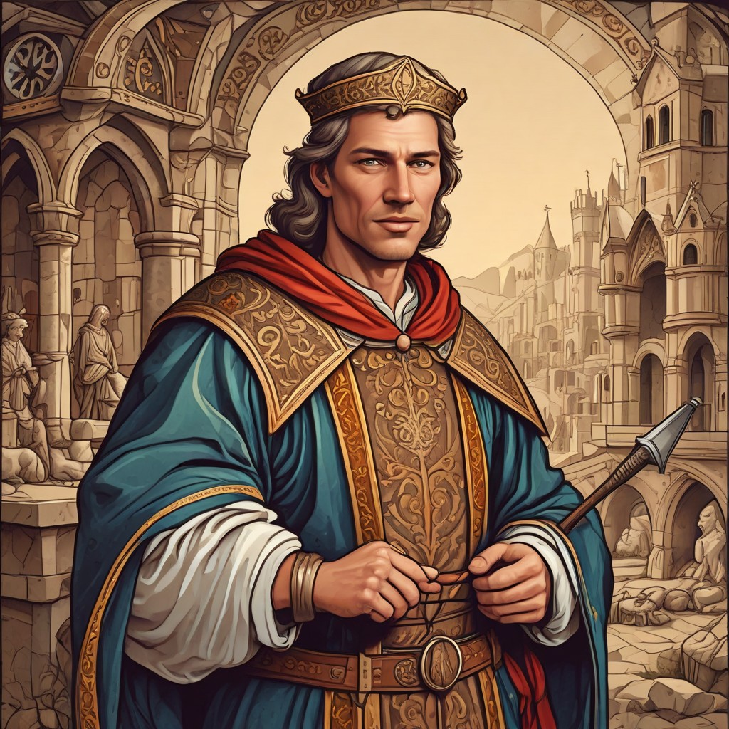 Middle Ages Man Photo Style