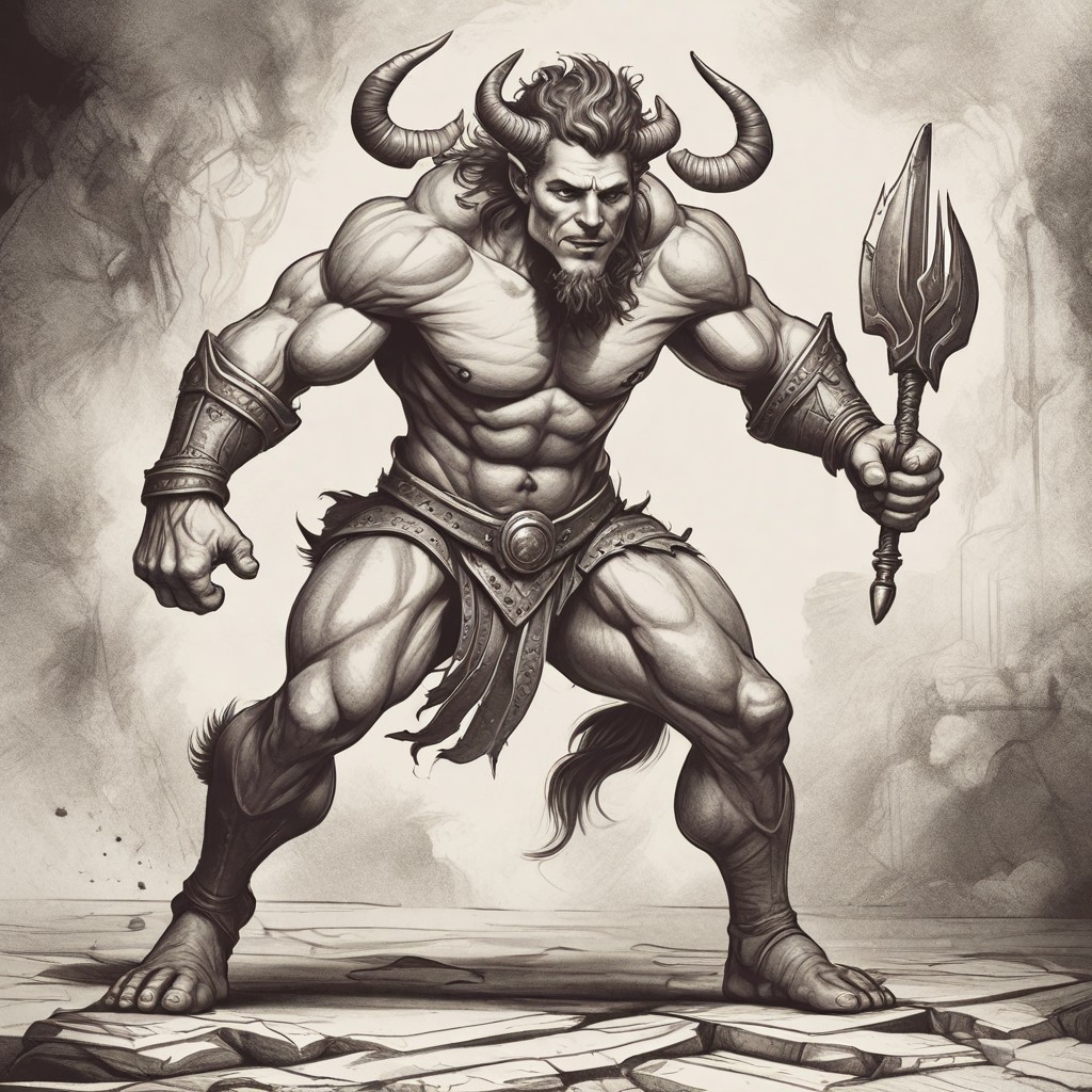 Minotaur Photo Style