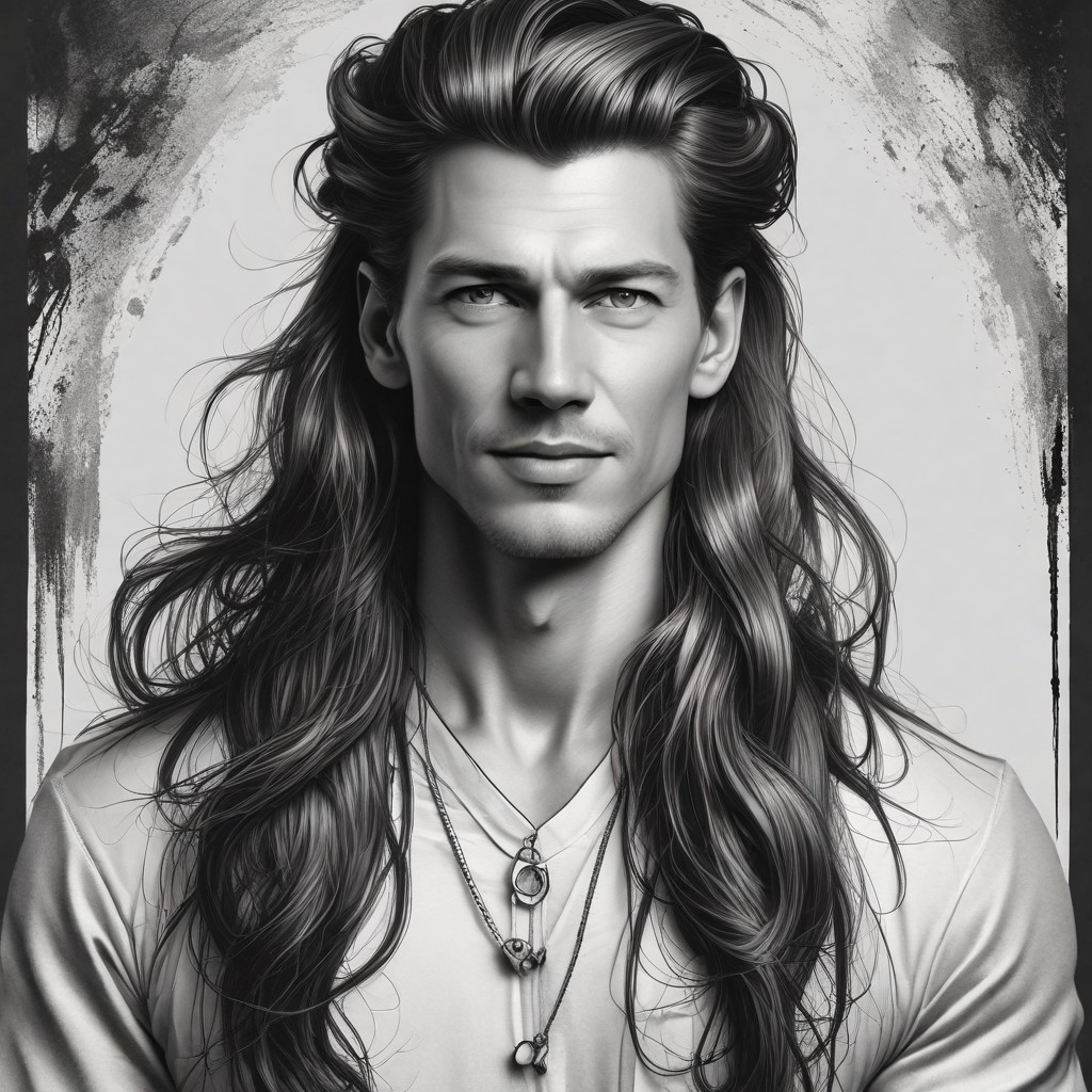 Converted Modeling with Long Hair image