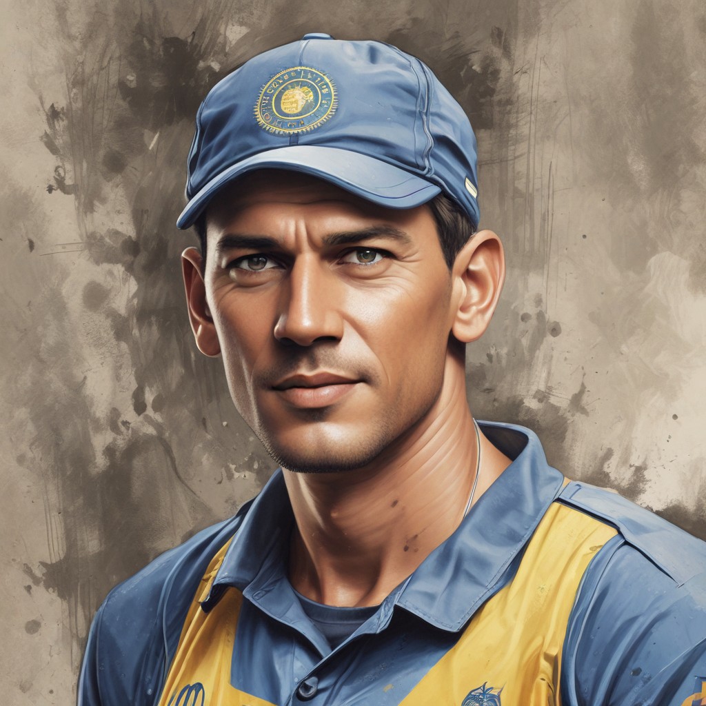MS Dhoni Photo Style
