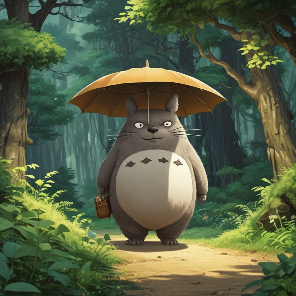 My Neighbor Totoro Photo Style