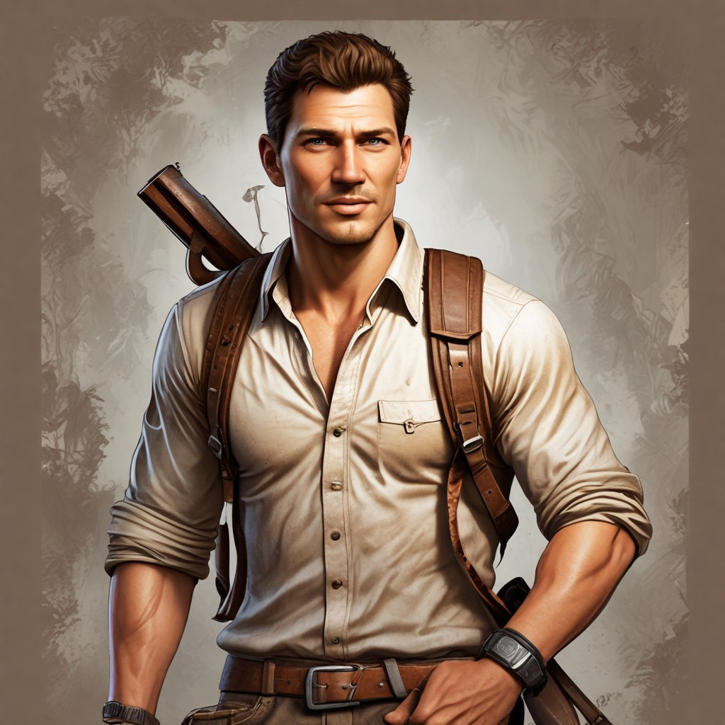Nathan Drake Photo Style