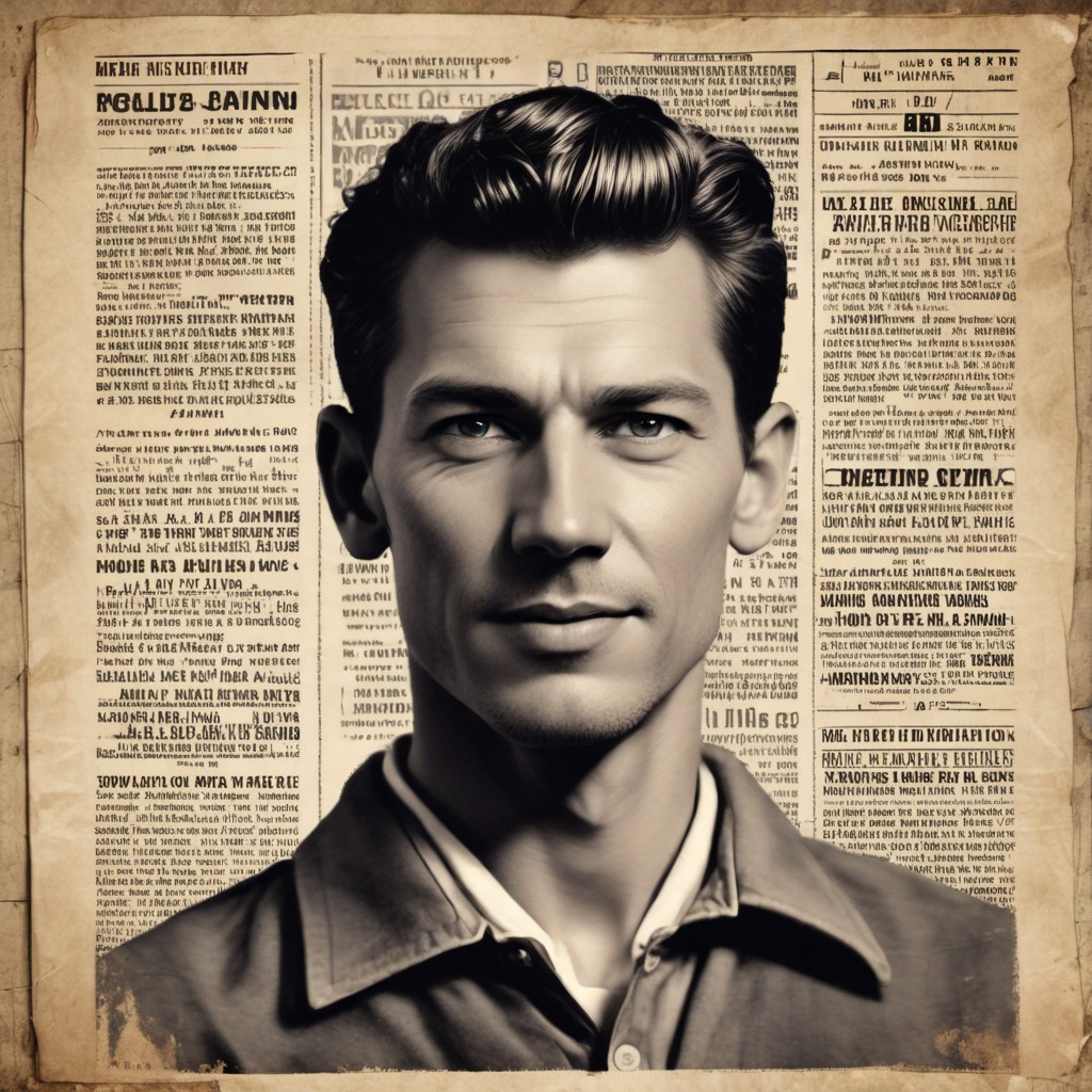 Old Photo, Newsprint Photo Style