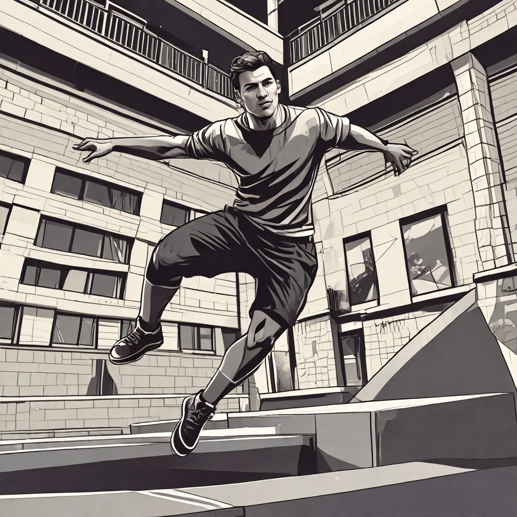 Parkour Traceur Photo Style