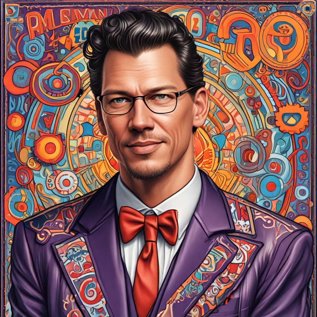 Penn Jillette Photo Style