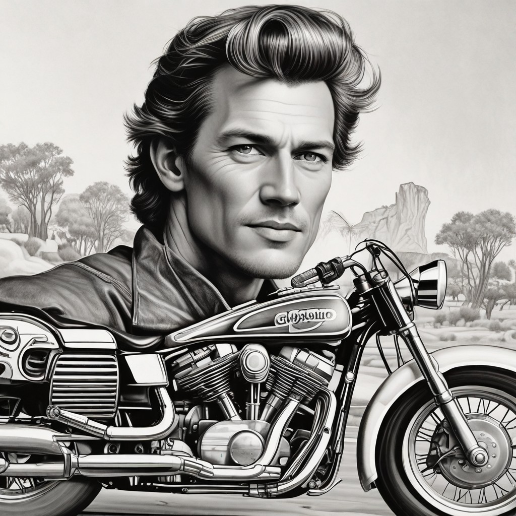 Peter Fonda Photo Style