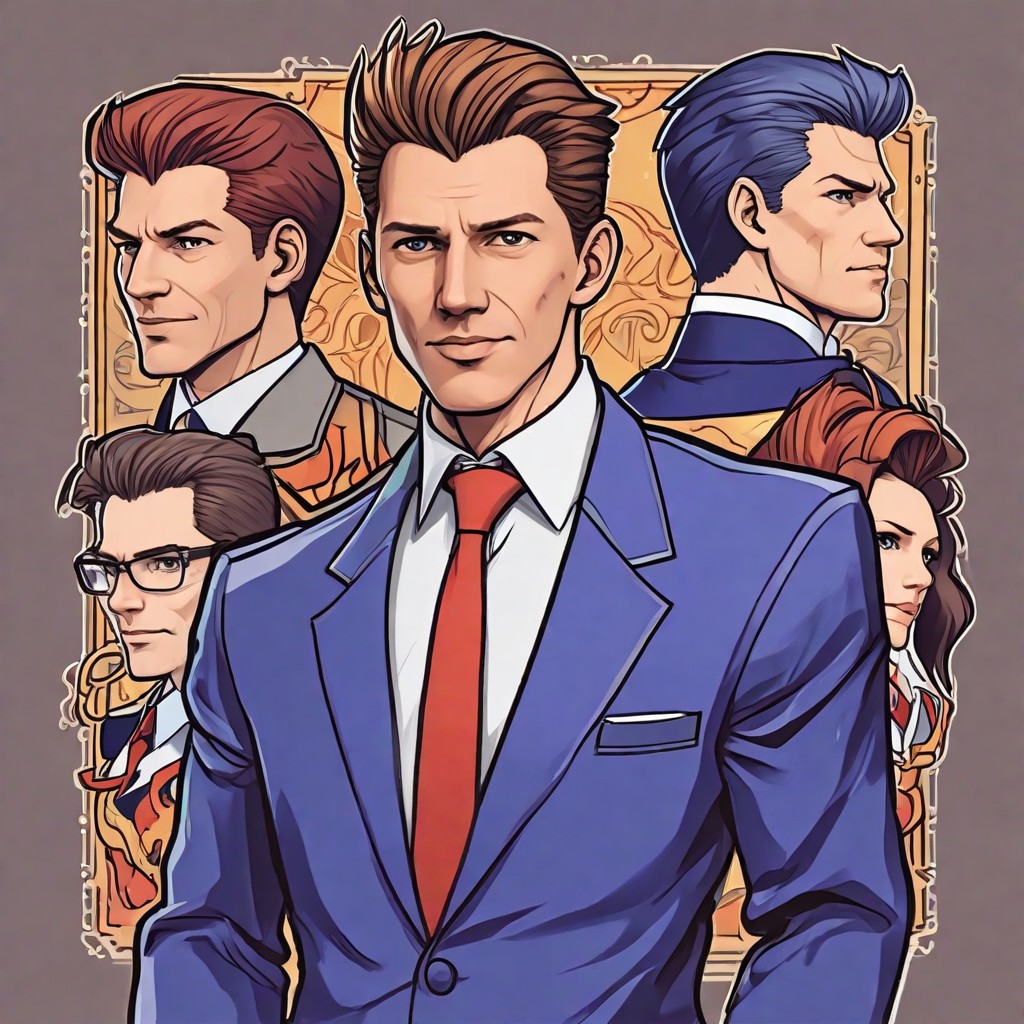 Phoenix Wright Photo Style
