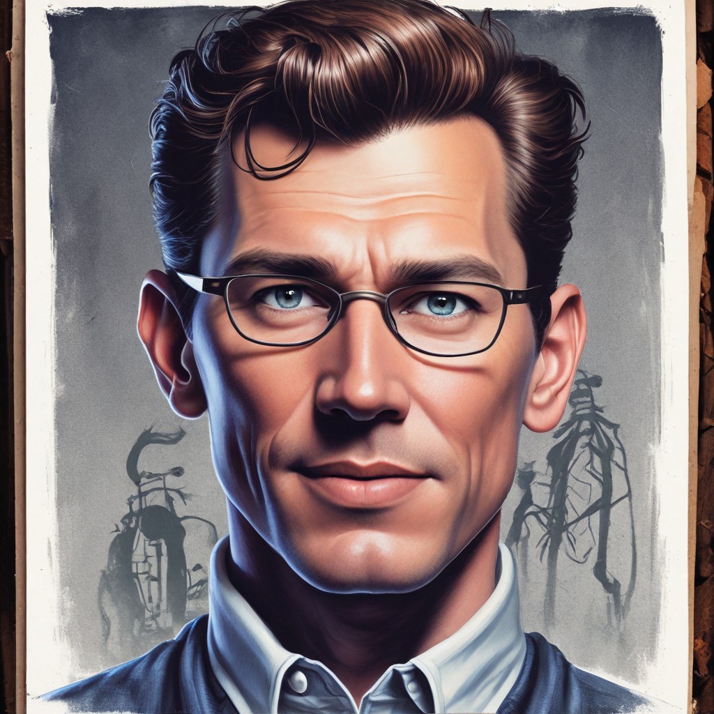 R. L. Stine Photo Style