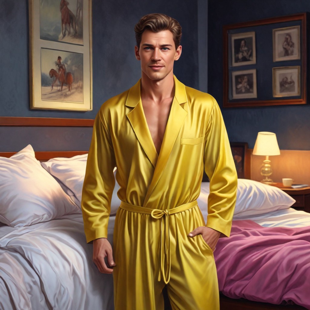 Realism Color Night Gown Photo Style