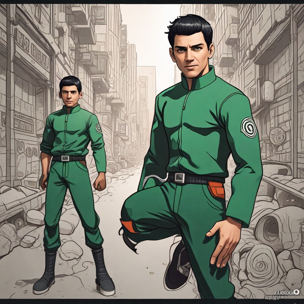 Rock Lee Photo Style