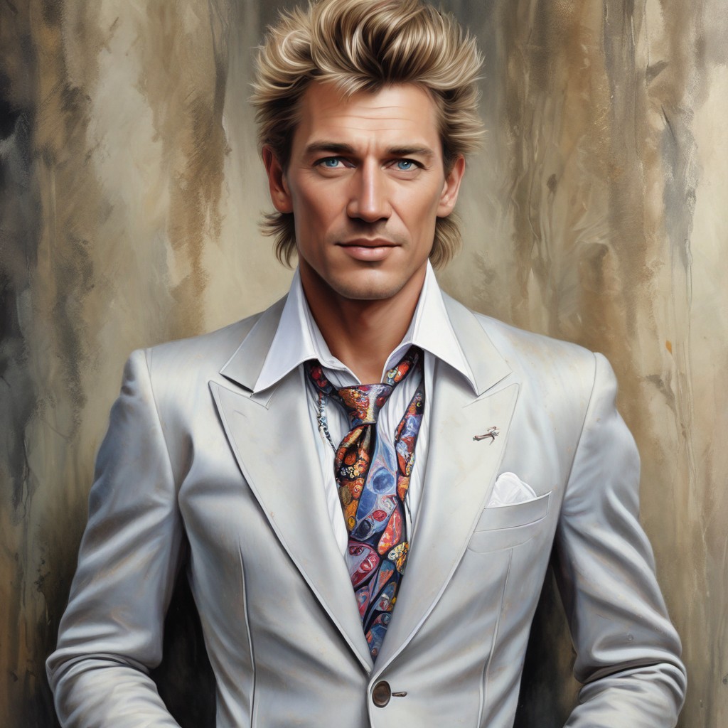 Rod Stewart Photo Style