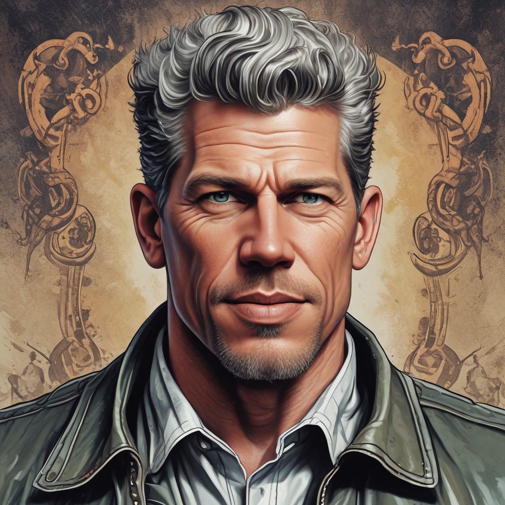 Ron Perlman Photo Style