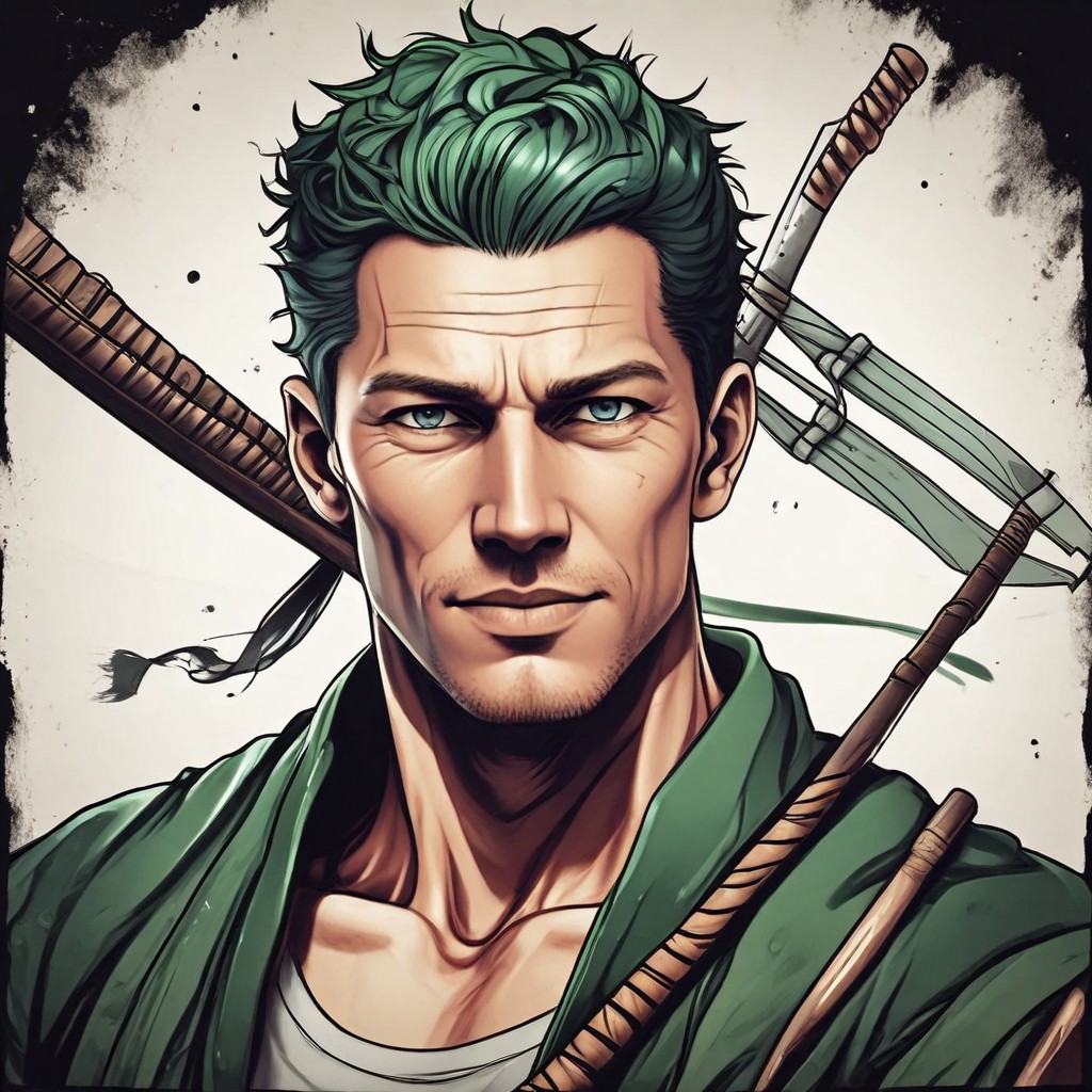 Roronoa Zoro Photo Style