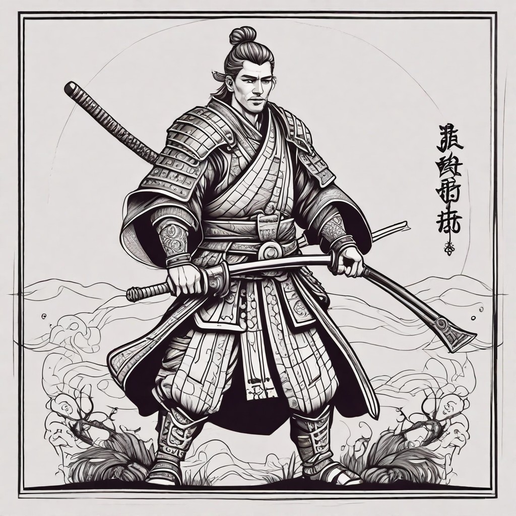 Samurai Warrior Photo Style