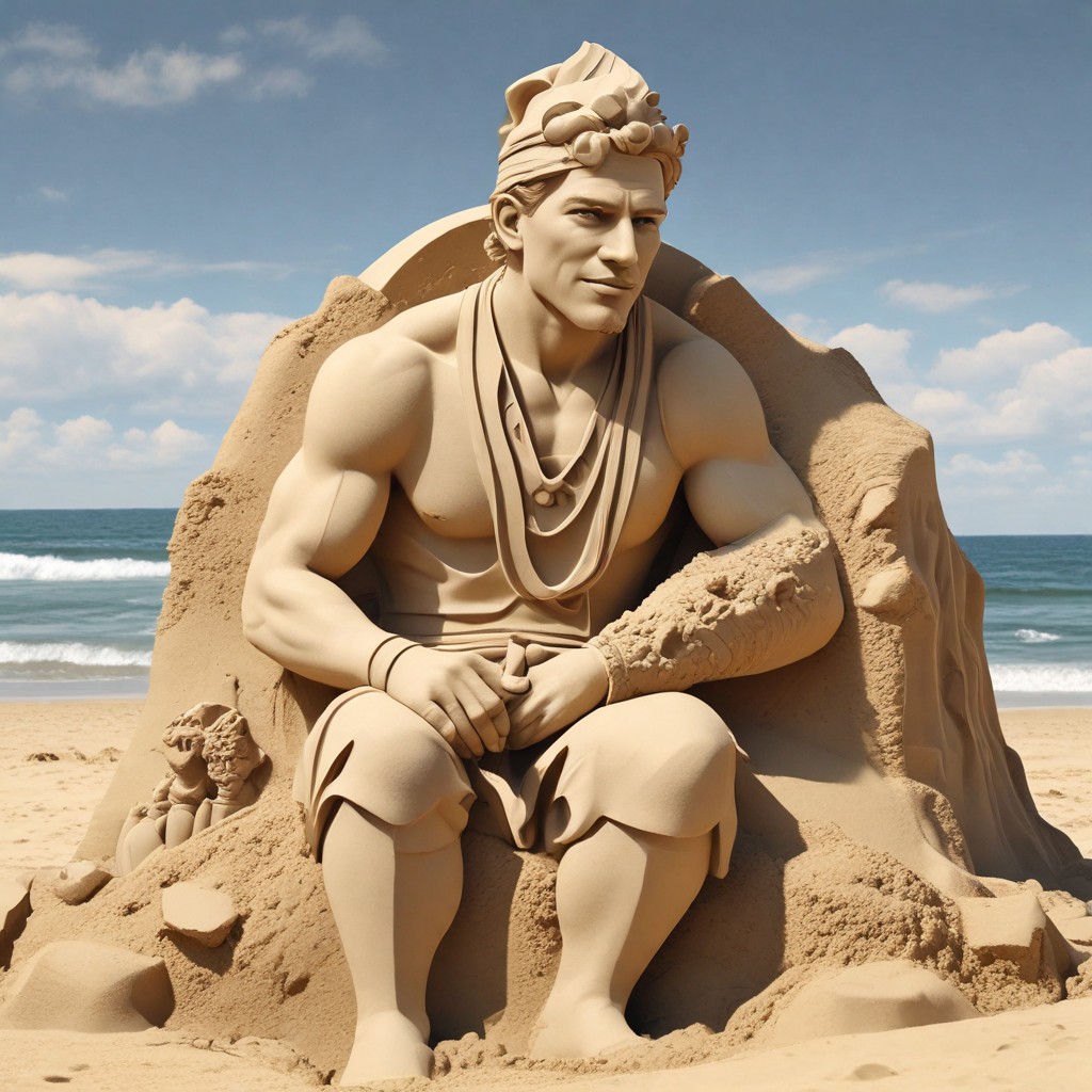 Sandcastle Sculptor Photo Style