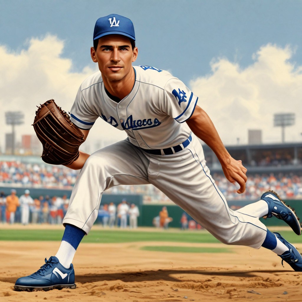 Sandy Koufax Photo Style