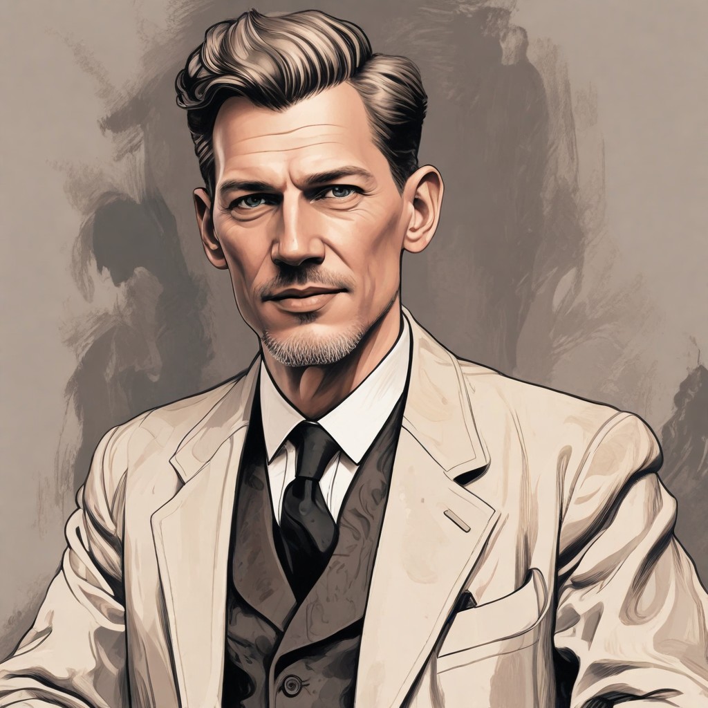 Sigmund Freud Photo Style