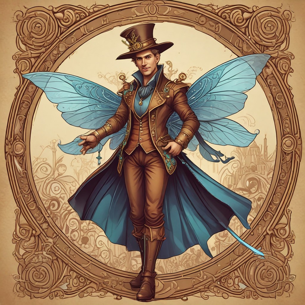 Steampunk Fairy Godmother Photo Style