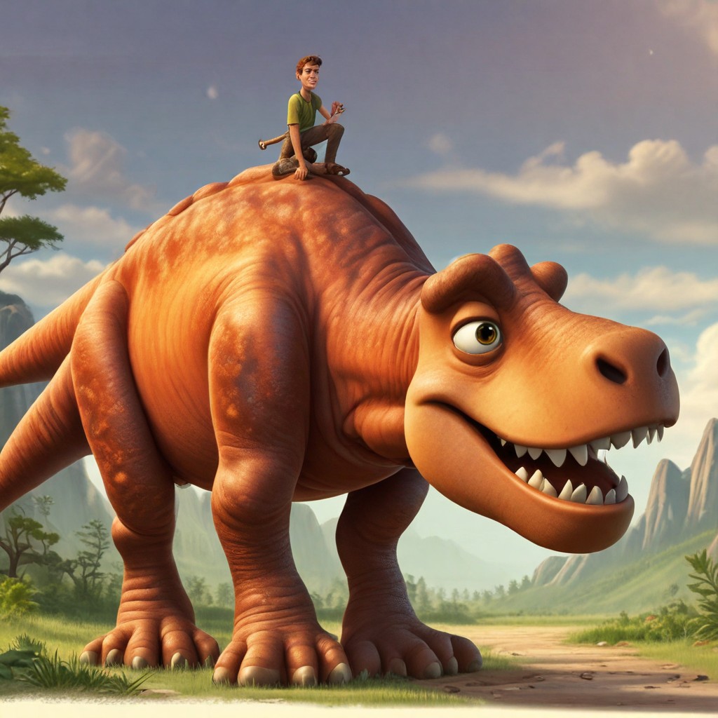 The Good Dinosaur Photo Style