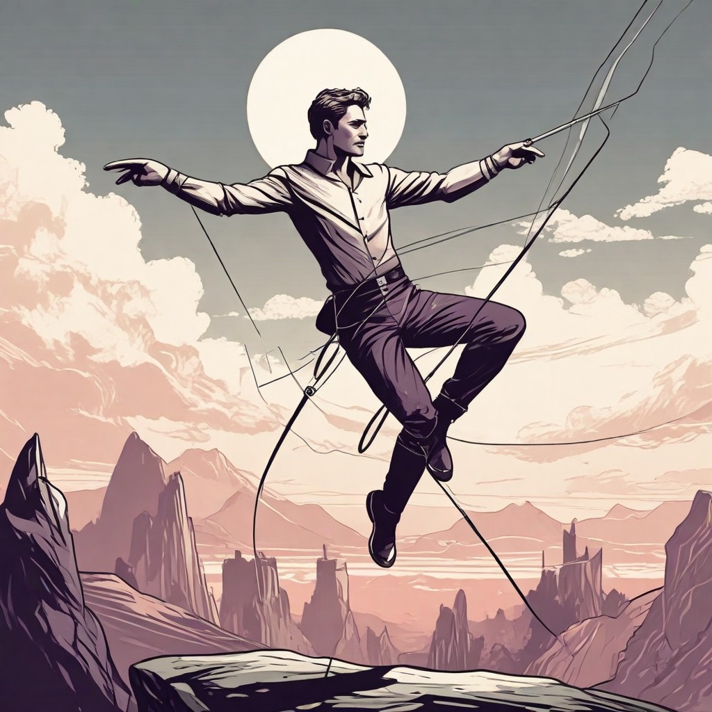 Tightrope Walker Photo Style