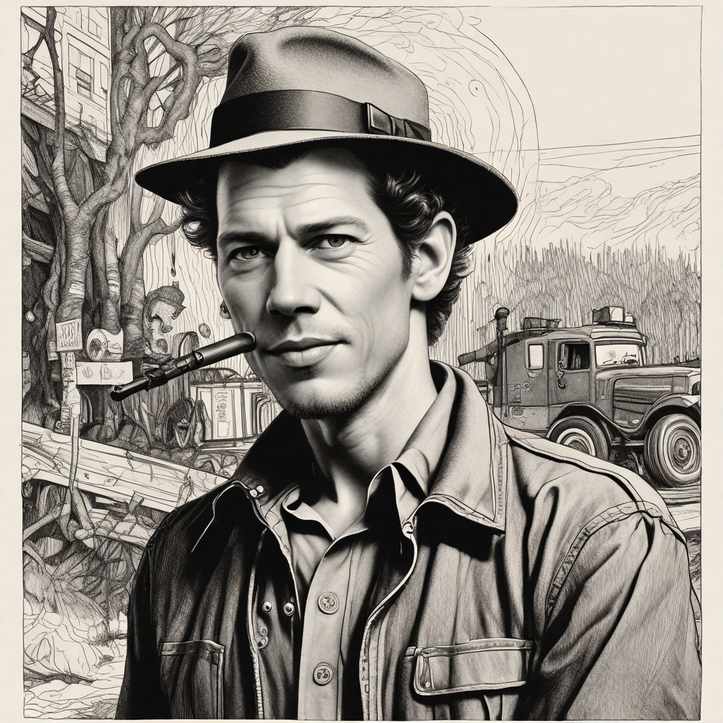 Converted Tom Waits image