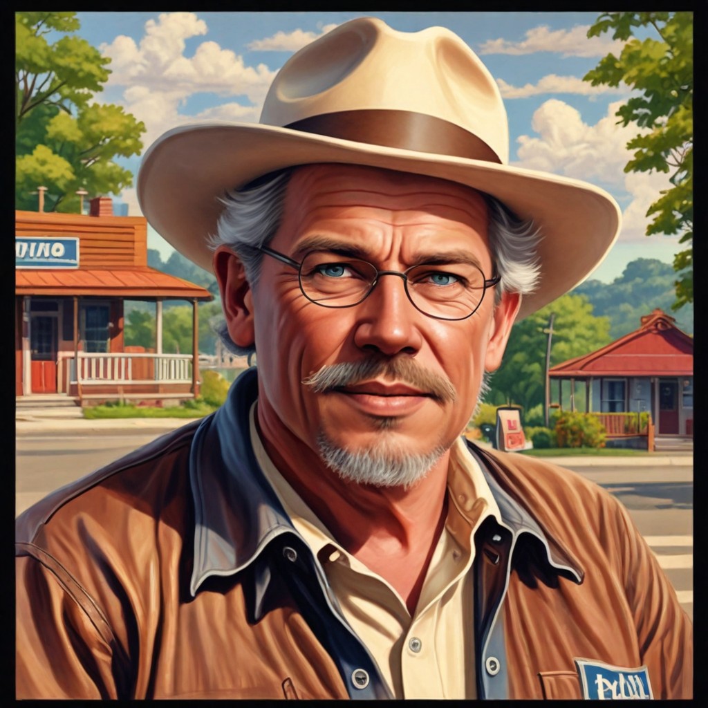 Wilford Brimley Photo Style