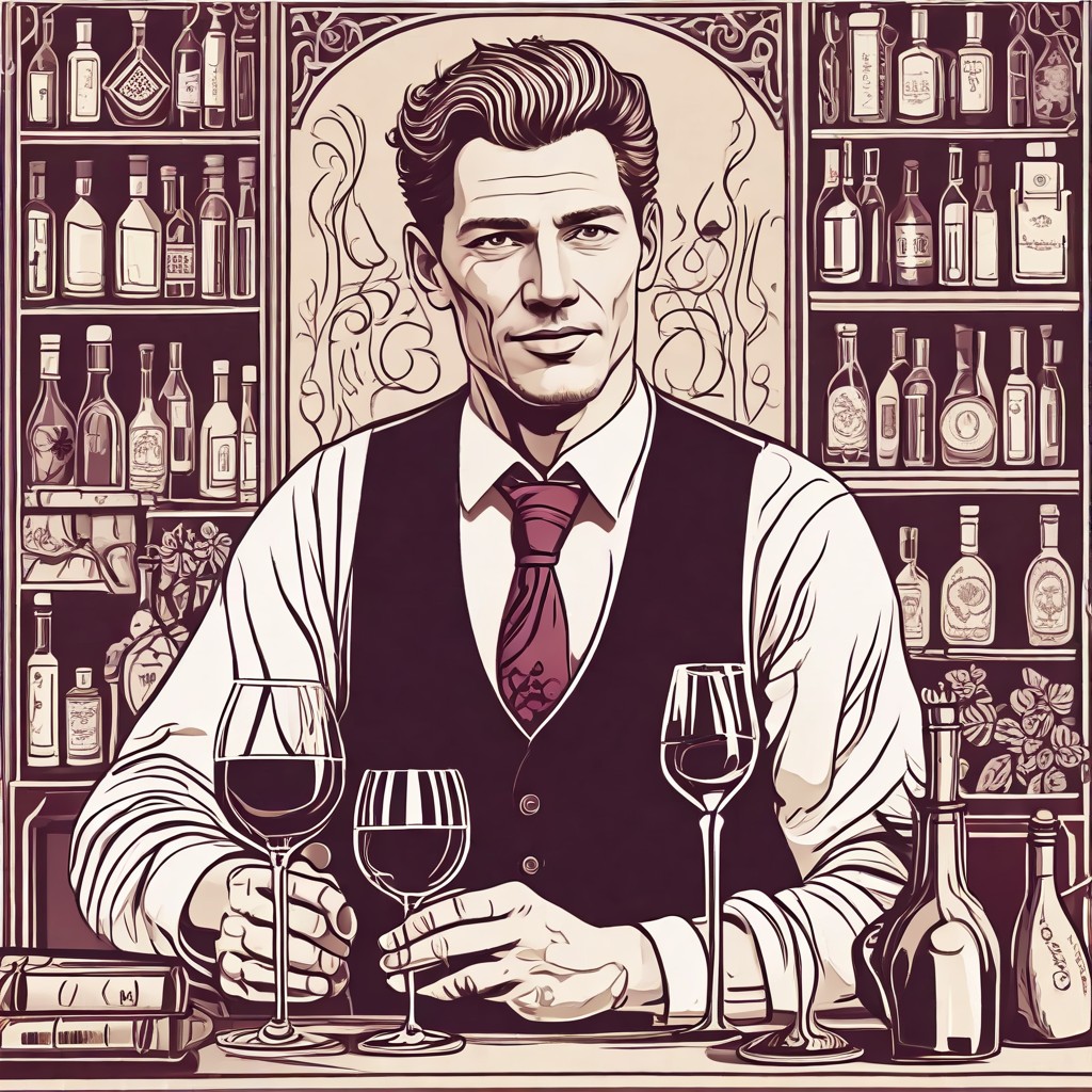 Wine Sommelier Photo Style