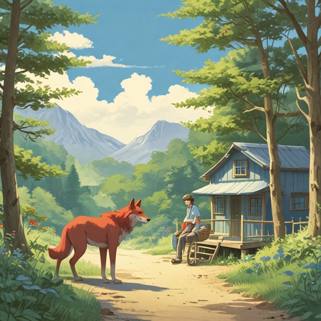 Wolf Children Photo Style