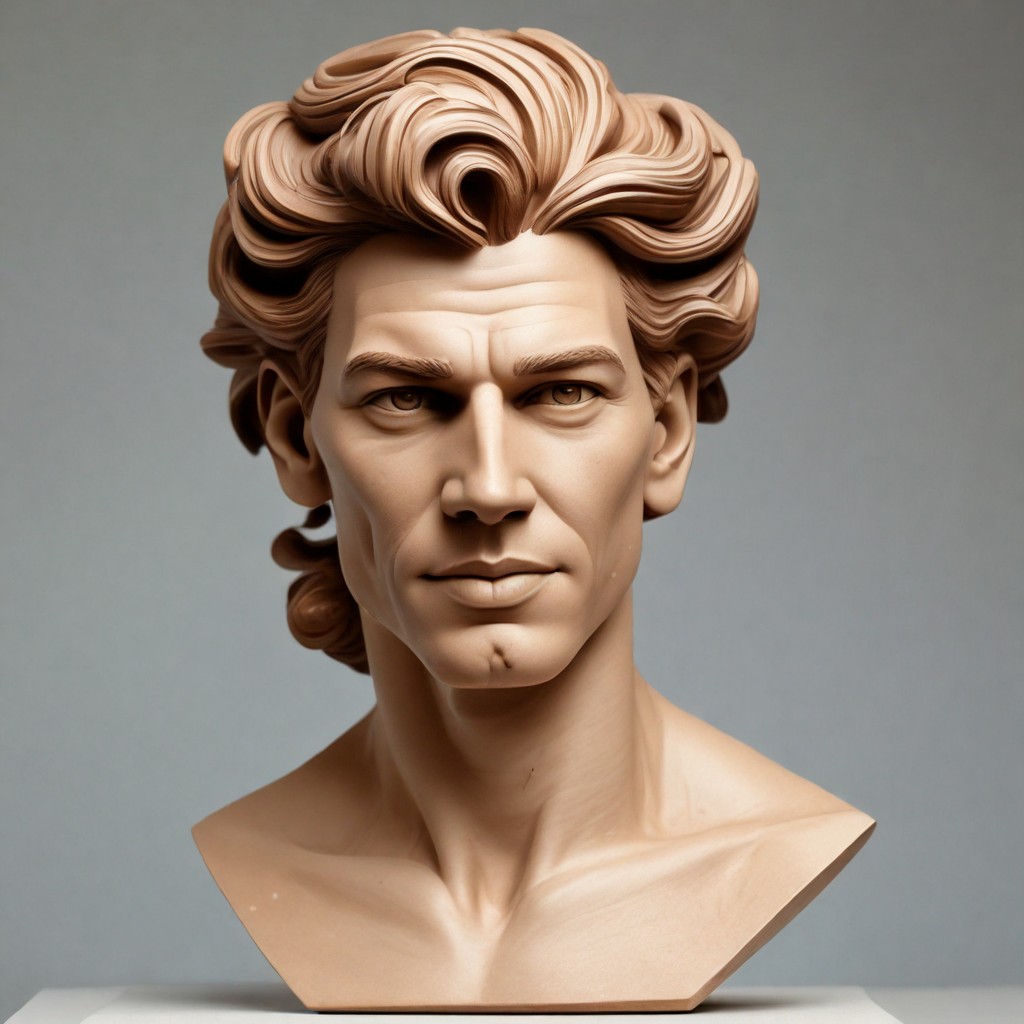 Woman Sculpture Photo Style