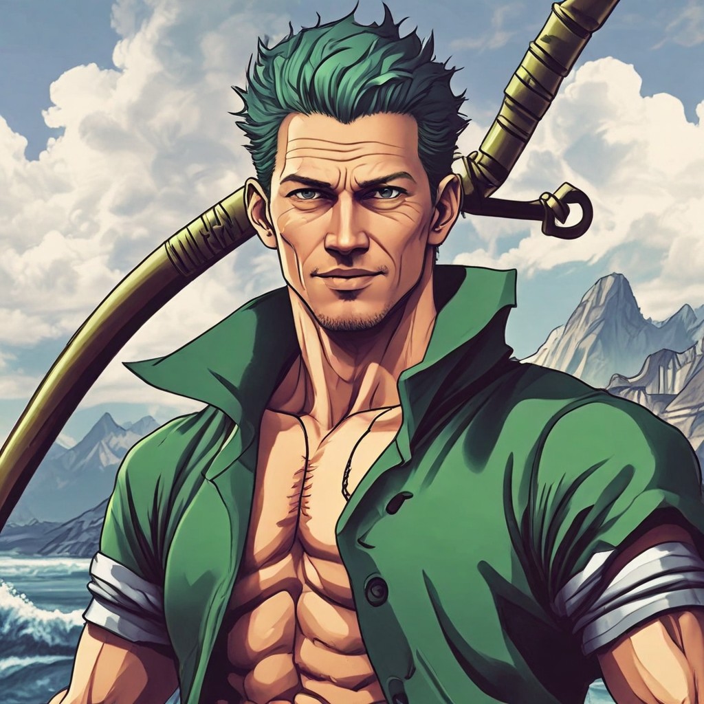 Zoro Roronoa (One Piece) Photo Style