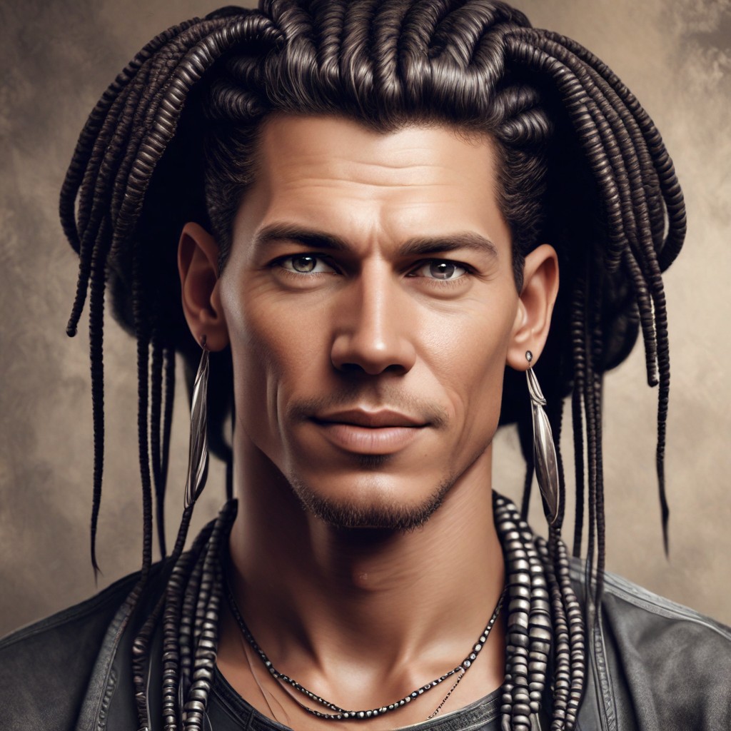 Afro Braids Photo Style