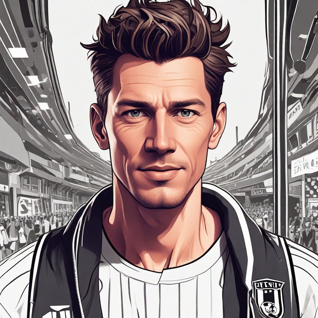 Anime Juventus Photo Style