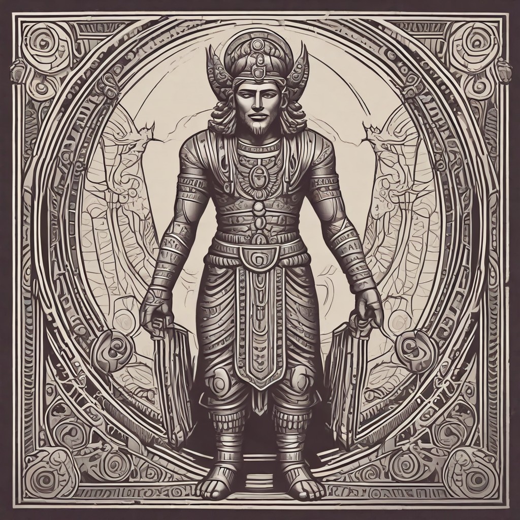 Anunnaki Photo Style