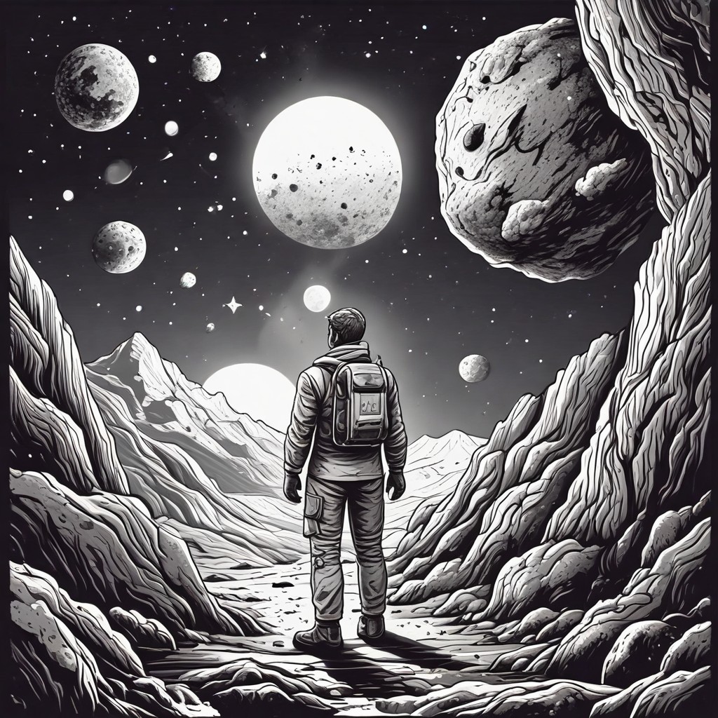 Asteroids Photo Style