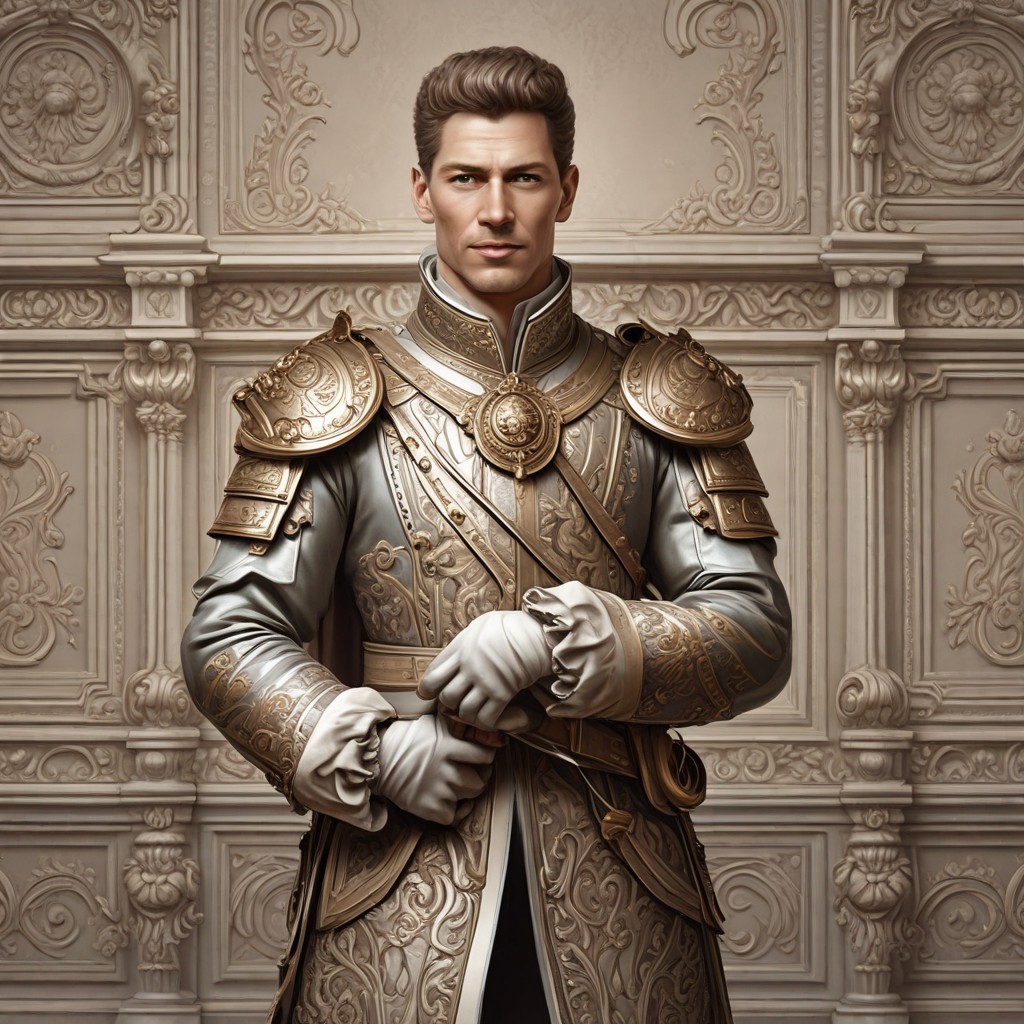 Baroque Guard Photo Style