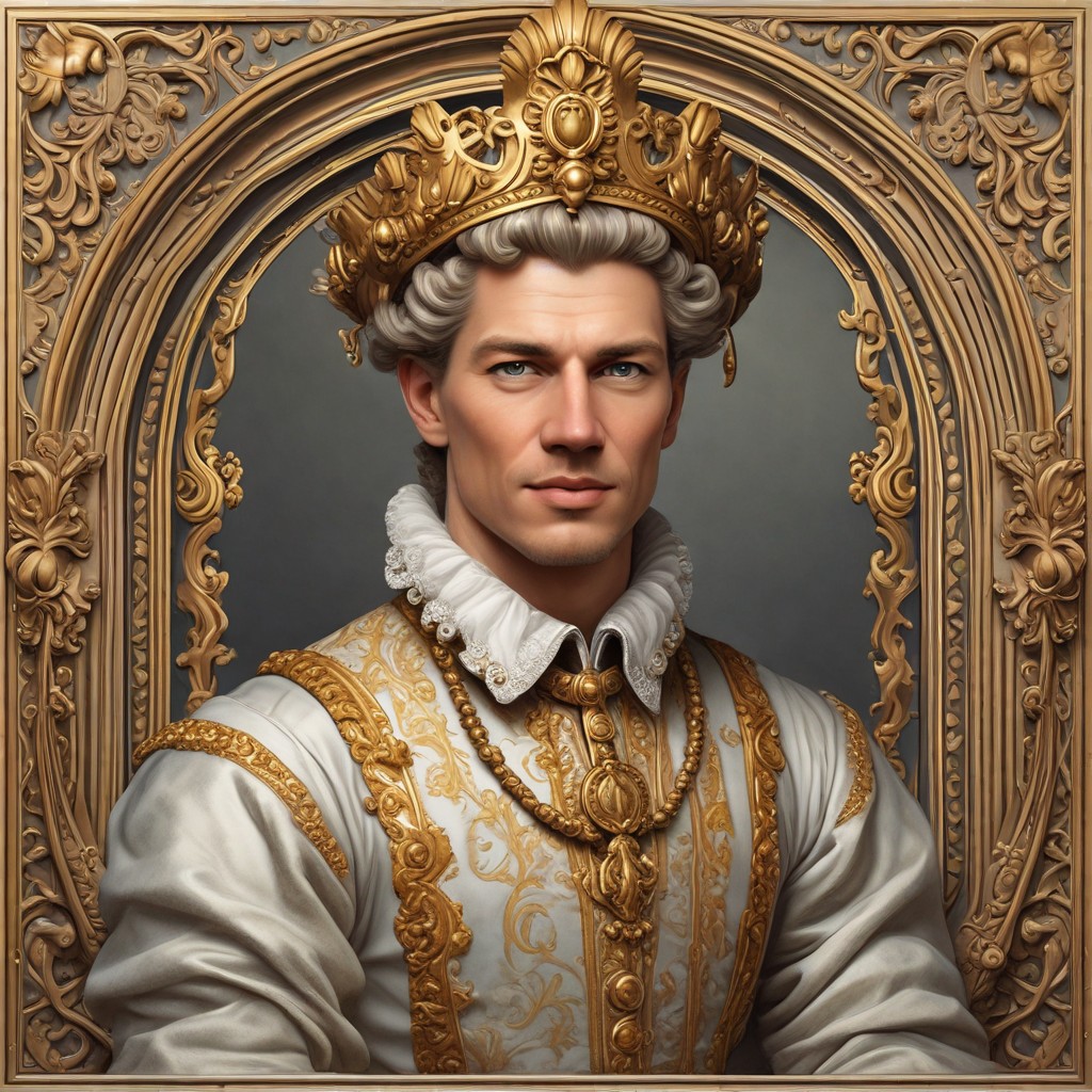 Baroque King Photo Style
