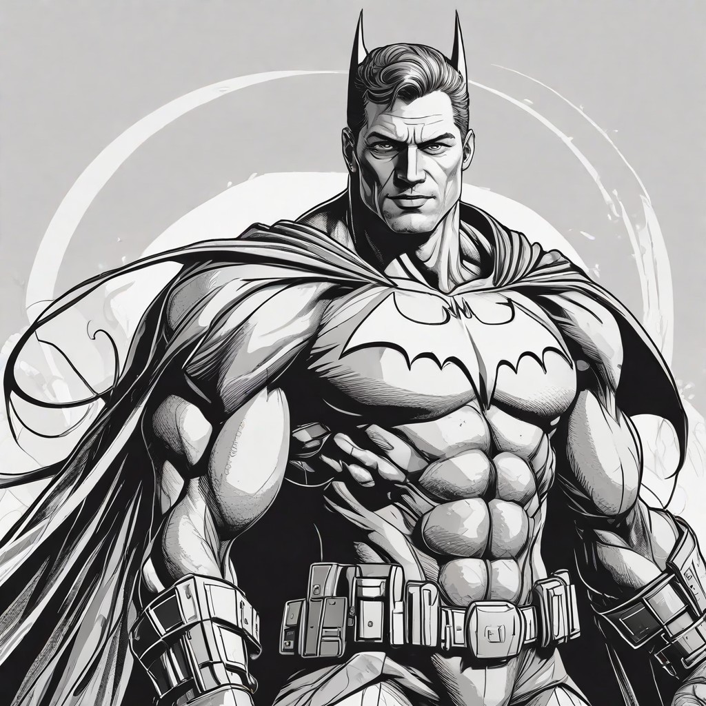 Batman Fighting Photo Style