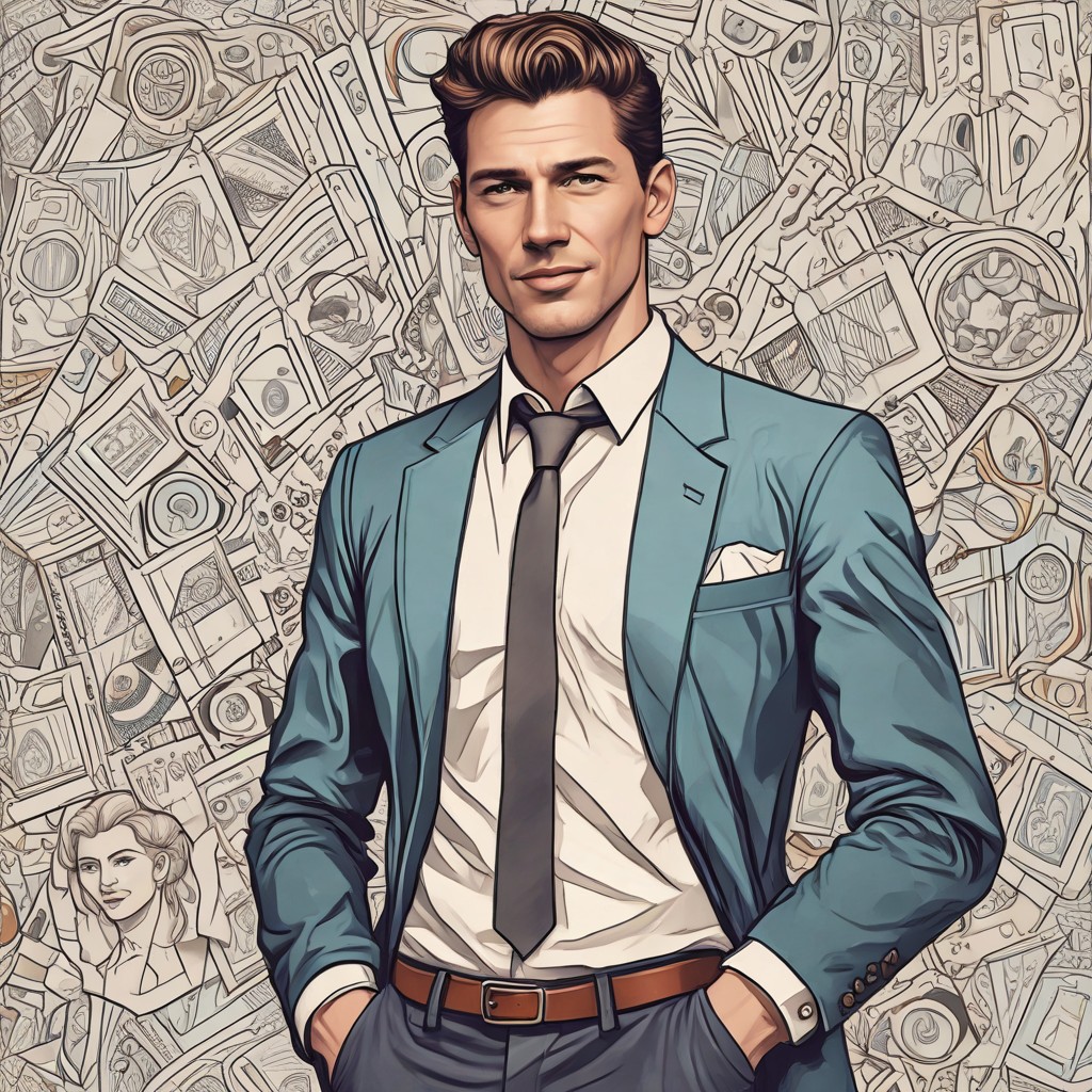 Billionaire Young Man Photo Style