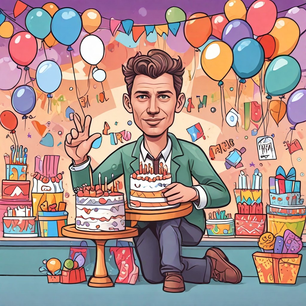 Birthday Cartoon Photo Style