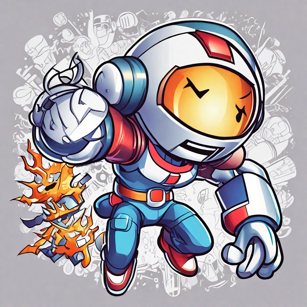 Bomberman Photo Style