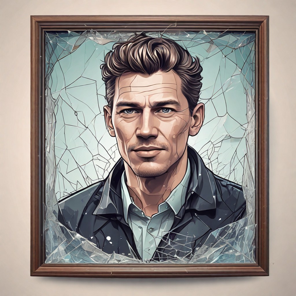 Broken Glass Photo Style