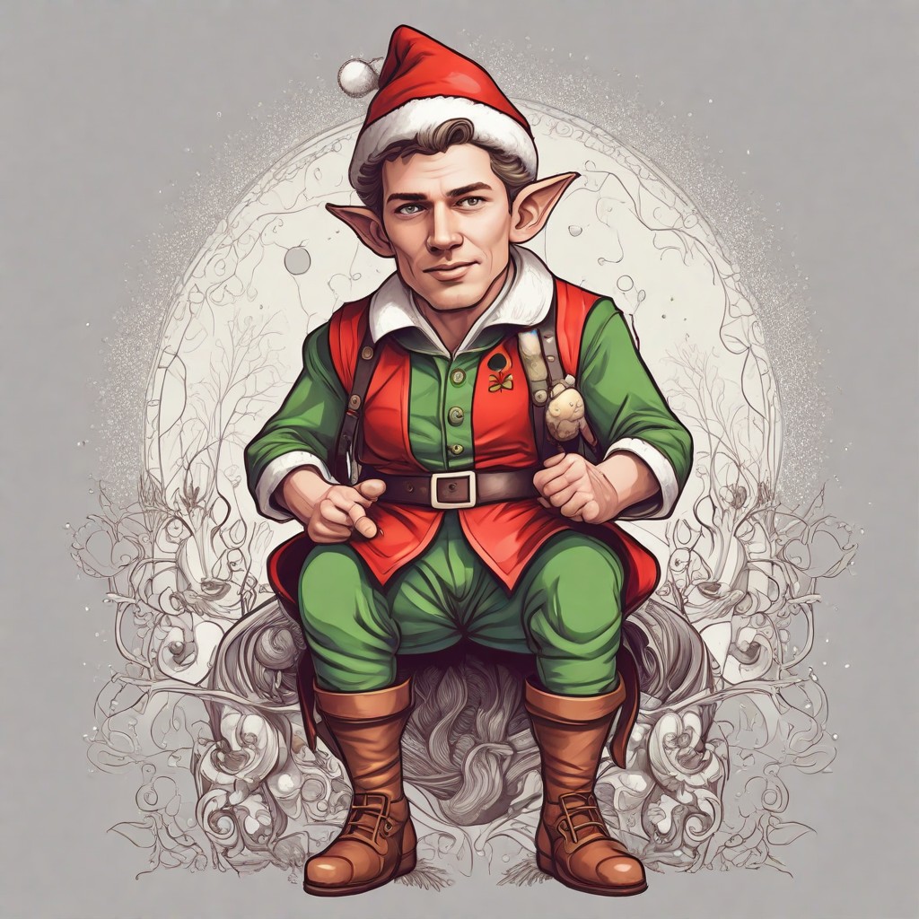 Christmas Elf Photo Style