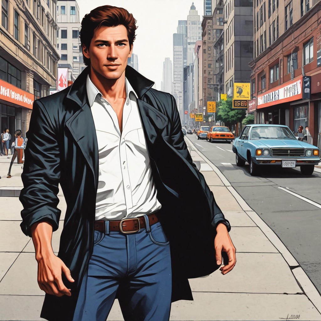 City Hunter 1987 Photo Style