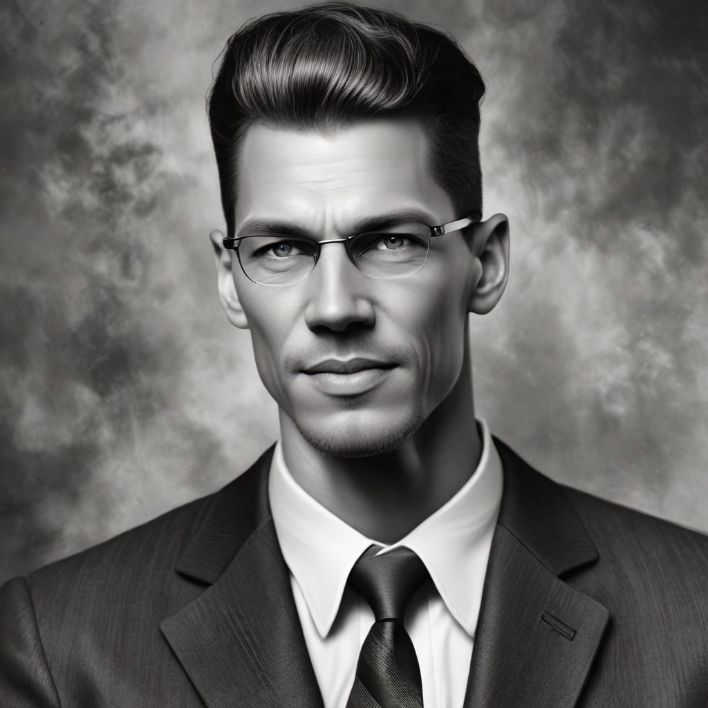 Convert My Picture to Malcolm X Photo Style