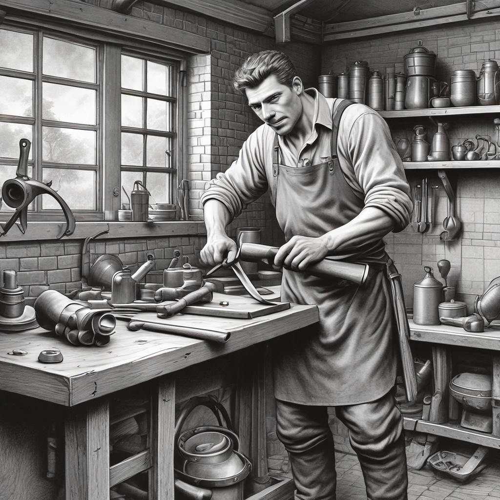 Craftsman Blacksmith Photo Style