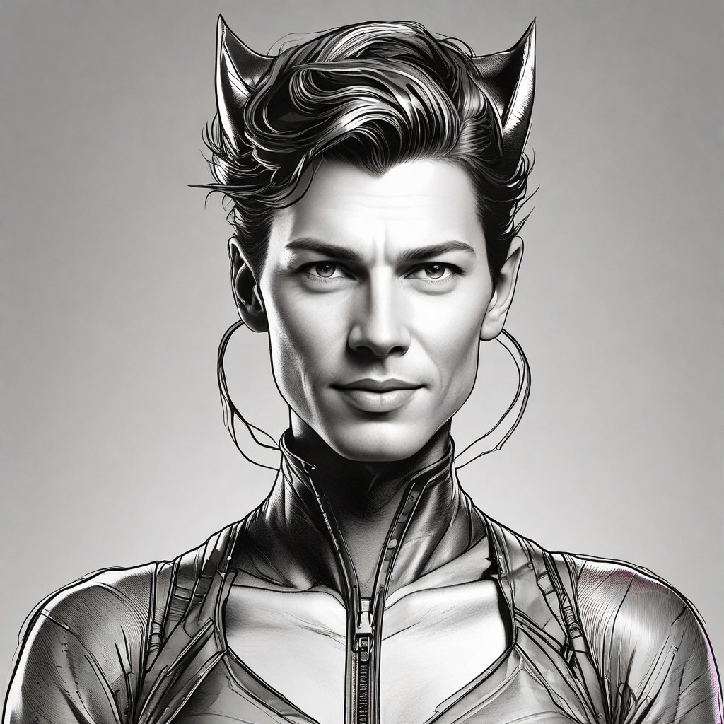 Create a Portrait of Catwoman Photo Style