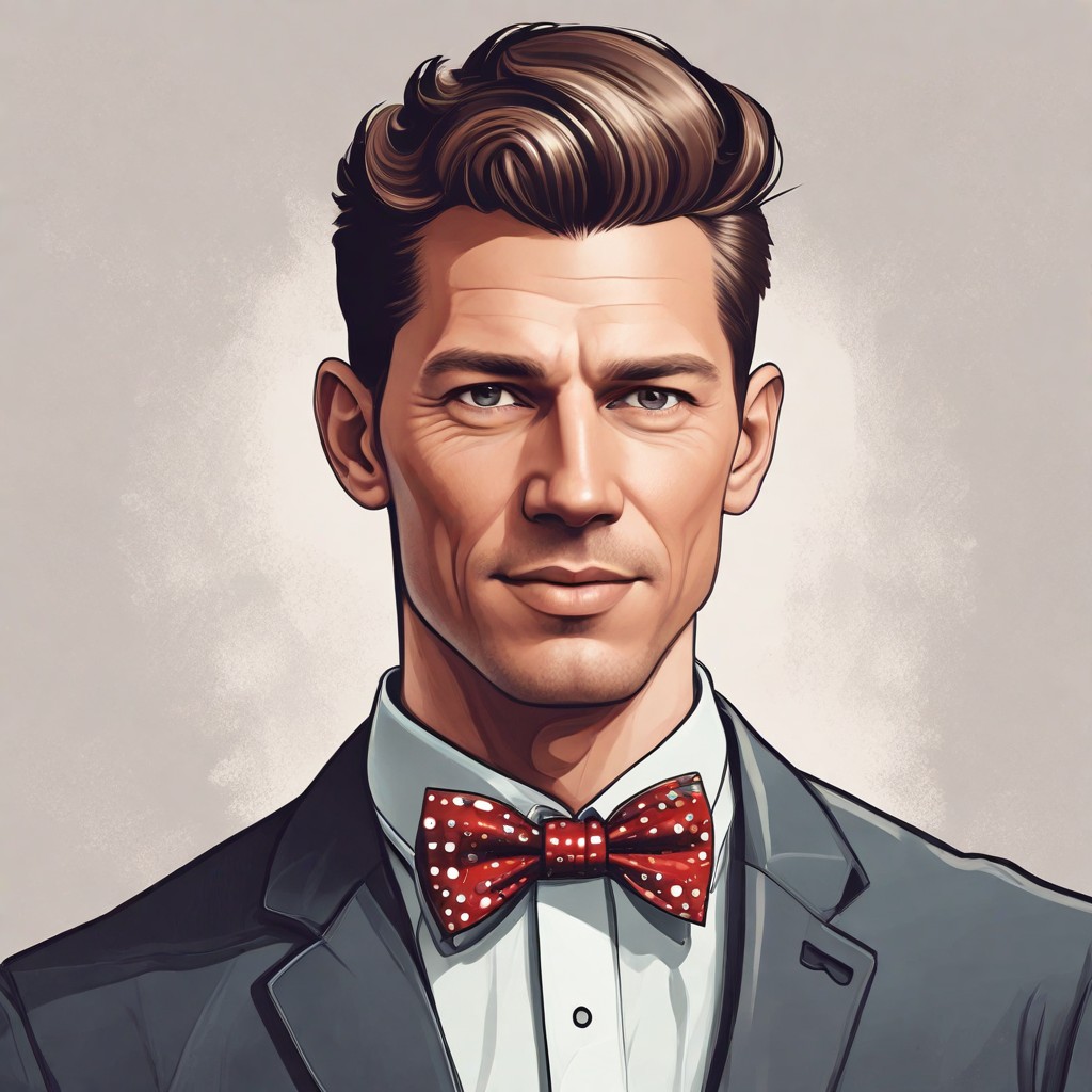 Crew Cut and Bowtie Photo Style