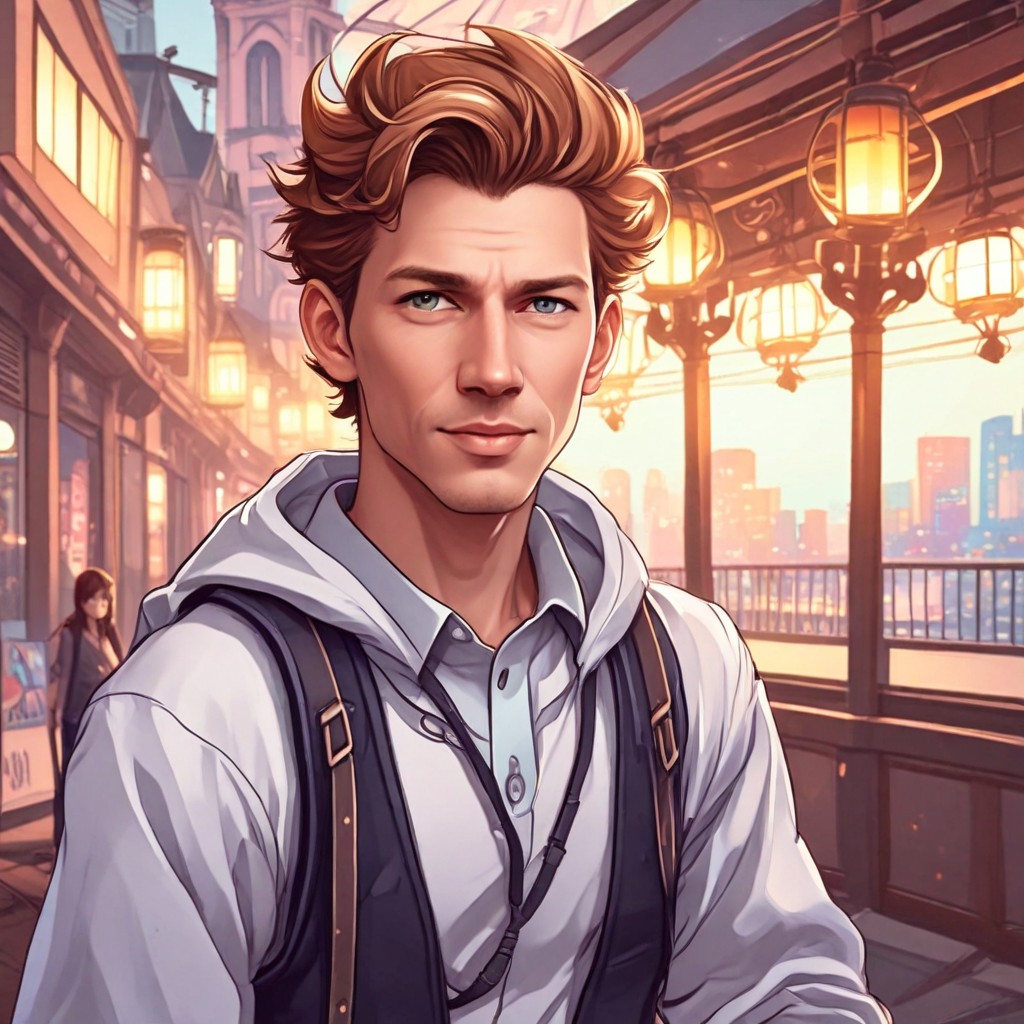 Cute Anime Girl Photo Style