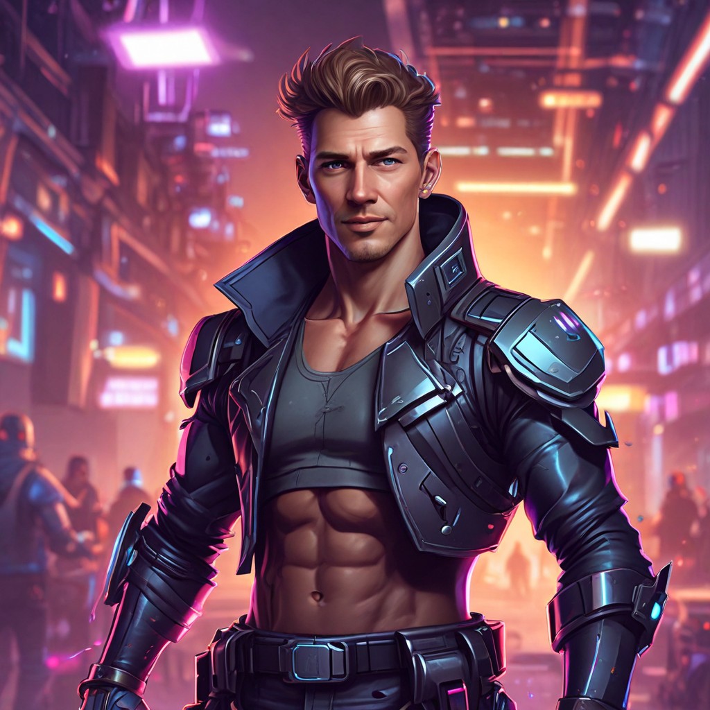 Cyberpunk League of Legends Photo Style