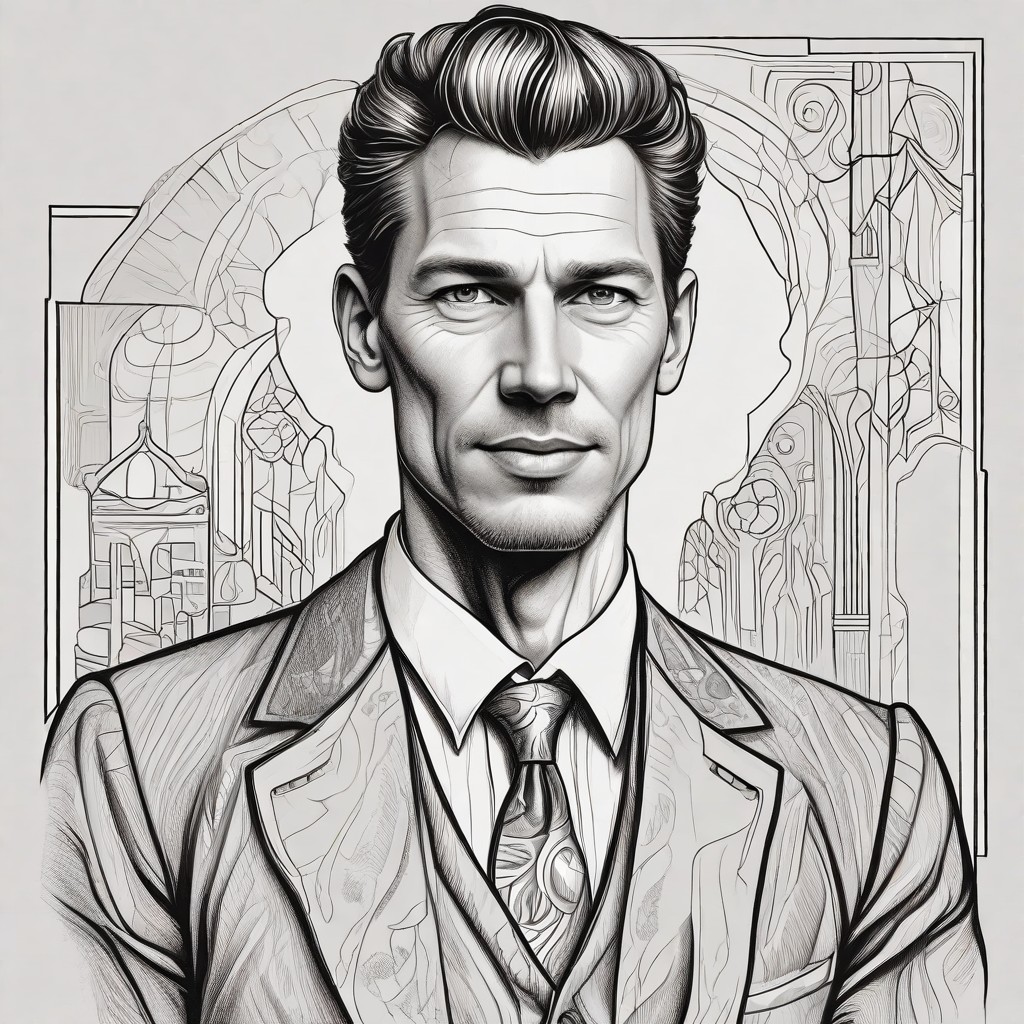 Dignified Man in His Forties Photo Style